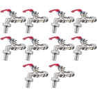 Torneira De Metal Para Jardim Quintal Tanque Com Bico 1/2" |